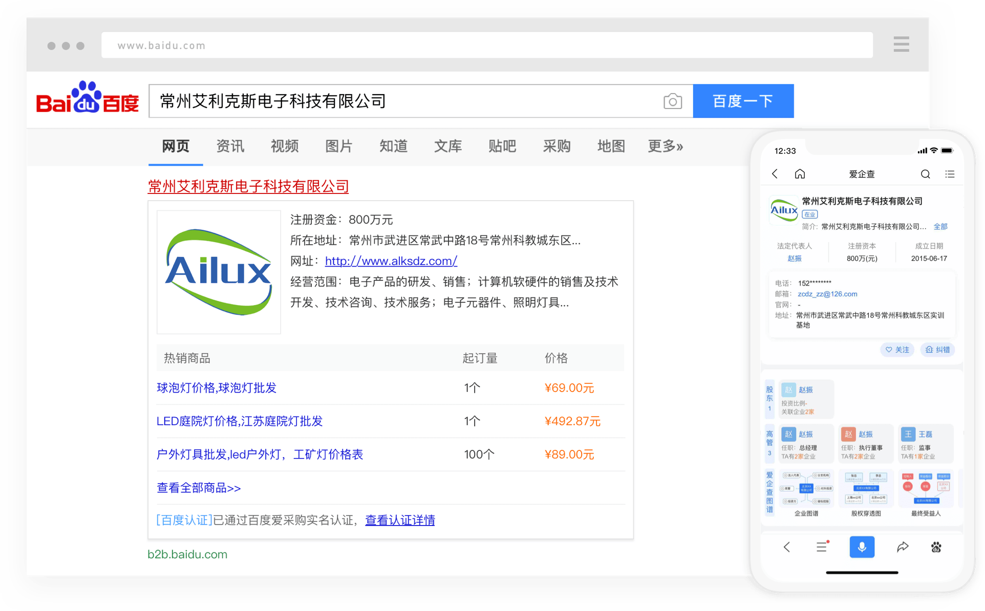 企业名片演示